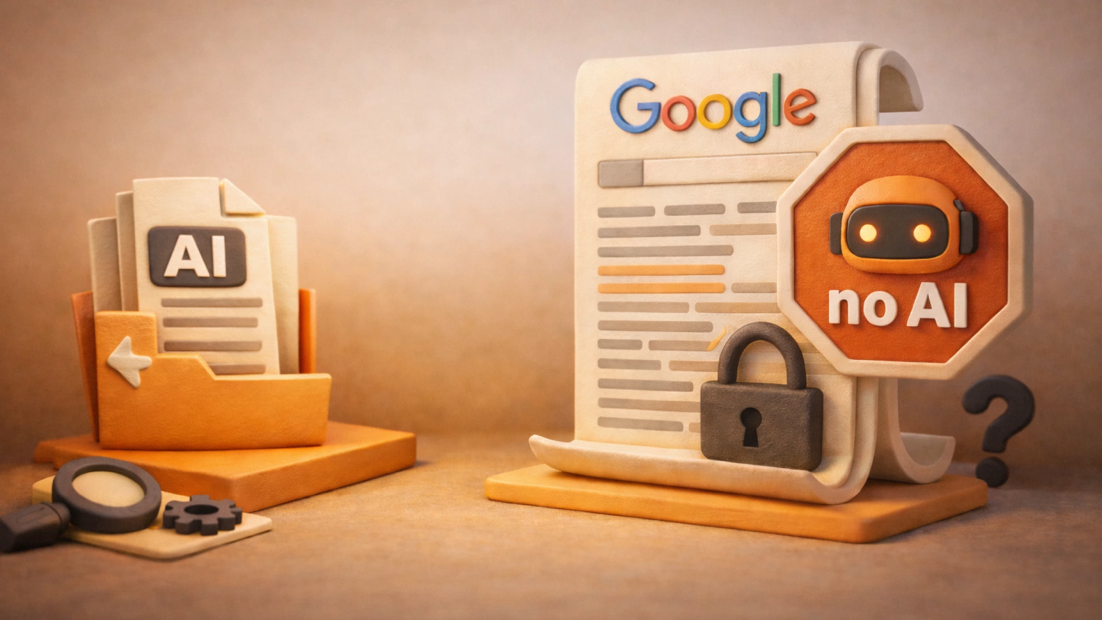 Нужно ли закрывать ИИ контент от индексации Google?